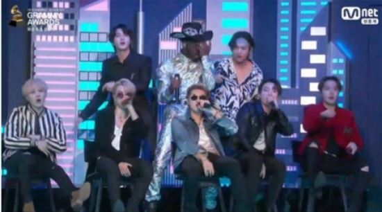 "3초 같았던 3분"&hellip;방탄소년단, 그래미 첫 무대 어땠나?