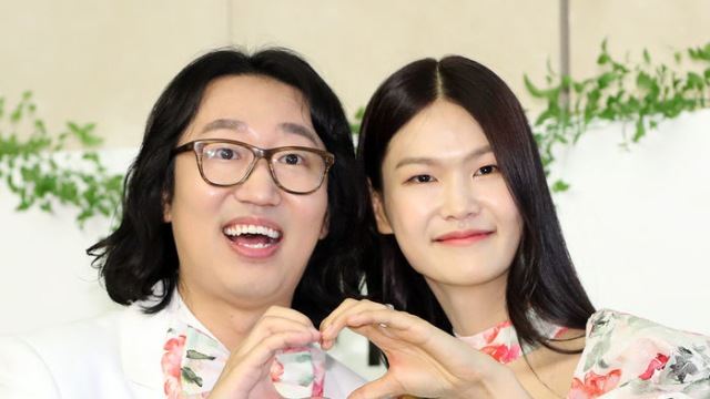 [E포토] '개그맨-모델 부부' 김경진-전수민