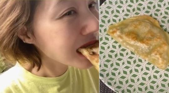 김성령, 놀라운 저녁 식단 "만두 2개, 망고 1개"