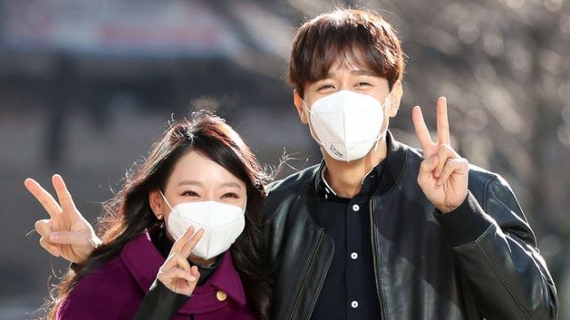 [E포토] 김소현-손준호, '뮤지컬 명성황후에서 만나요'