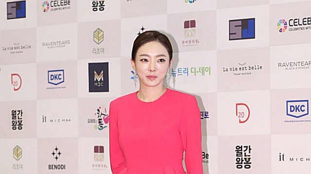 [E포토] 김태희, '아름다운 핑크 드레스'