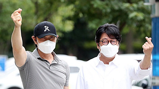 [E포토] 허준호-김윤석, '스윗한 남자들'