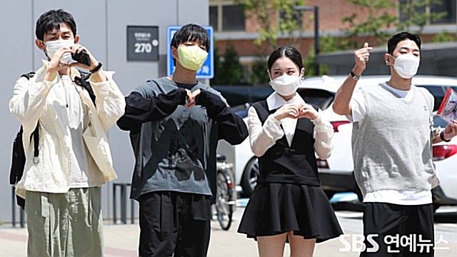 [E포토] 코드쿤스트-쌈디-이하이-그레이, 'AOMG의 얼굴들'
