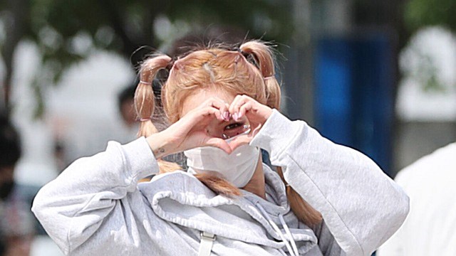 [E포토] 현아, '끝까지 상큼발랄'