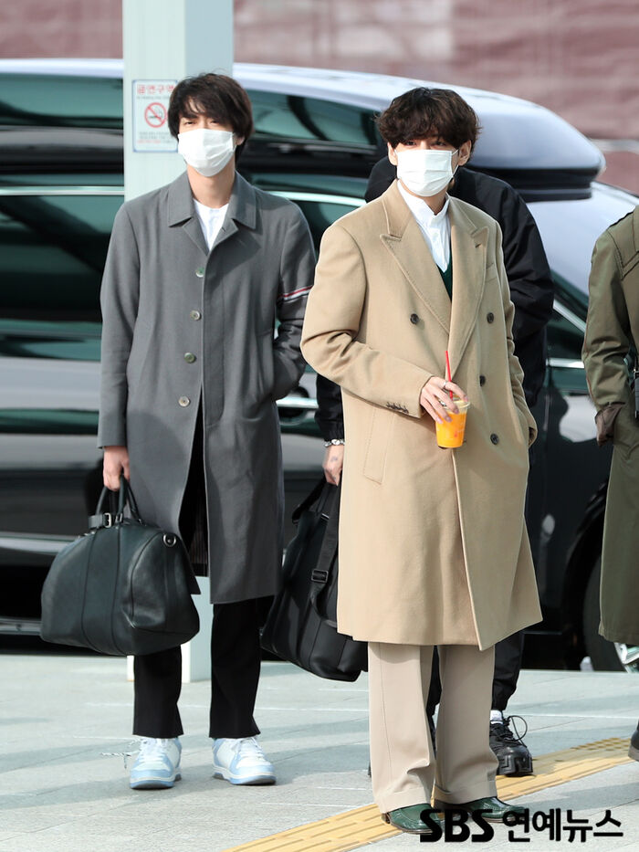 [Throwback] BTS' JIN And V Head To L.A., Steal Hearts With Just A Glance