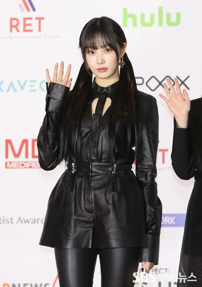 [Throwback] GISELLE of aespa Channels a Cute Warrior at the 2021 Asia Artist Awards