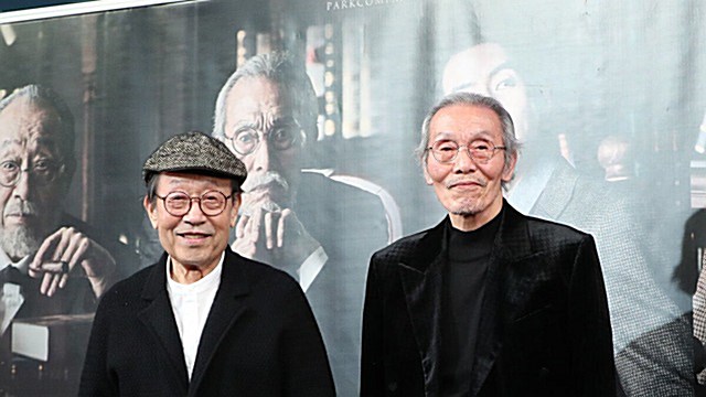 [E포토] 신구-오영수, '라스트 세션의 프로이트'