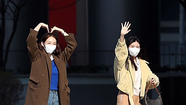 [E포토] 다비치, '오늘도 자매 케미'