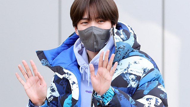 [E포토] 몬스타엑스 민혁, '손만 흔들어도 훈훈'