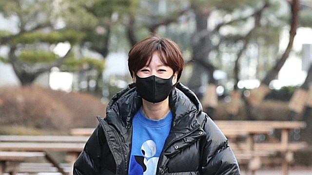 [E포토] 박미선, '유쾌한 출근길'