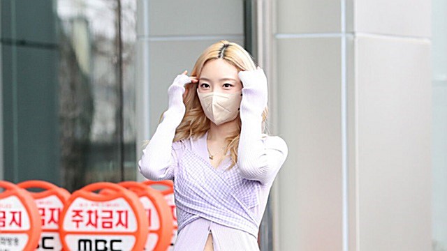 [E포토] 태연, '신곡으로 돌아온 탱구'