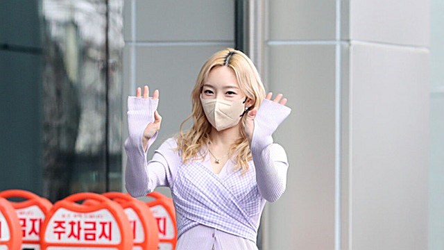 [E포토] 태연, '보랏빛 향기'