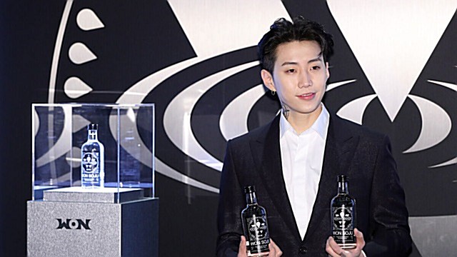 [E포토] 박재범, '소주 사업가로 변신'