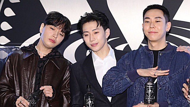 [E포토] 쌈디-박재범-로꼬, '소주 삼총사'
