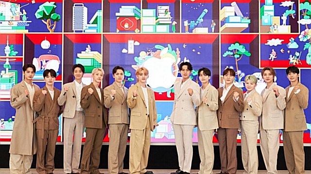 [Throwback] SEVENTEEN Team Up With Apple