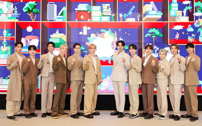 [Throwback] SEVENTEEN Team Up With Apple