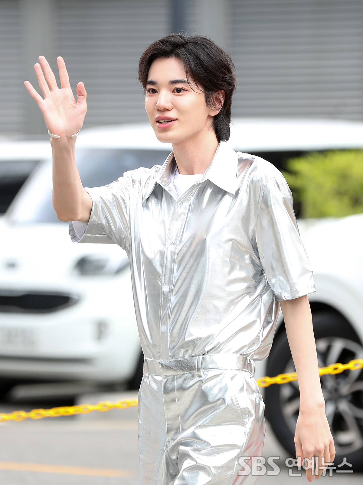 [E포토] 인피니트 성종, '은박지 패션, 눈이 부시네'