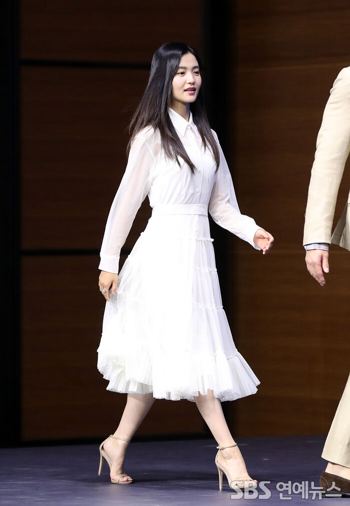 Kim Tae-ri at the 'Alienoid: Part 1' press conference in Seoul