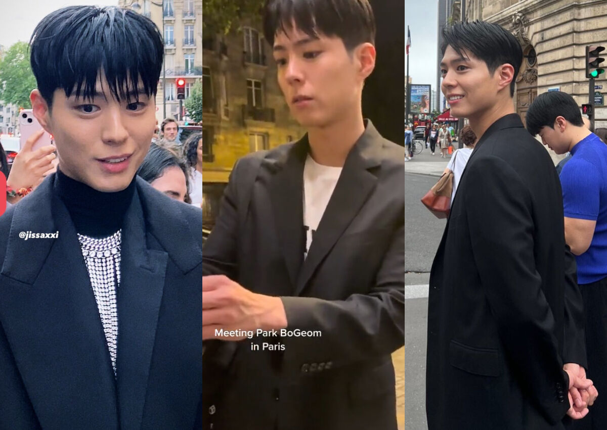 파리 패션위크 박보검