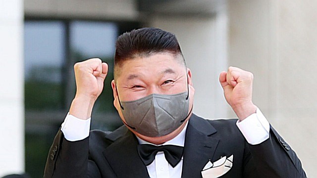 [E포토] 강호동, '호동이표 화이팅'