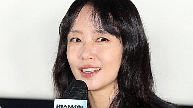 [E포토] 전도연, '바상선언의 국토부 장관'