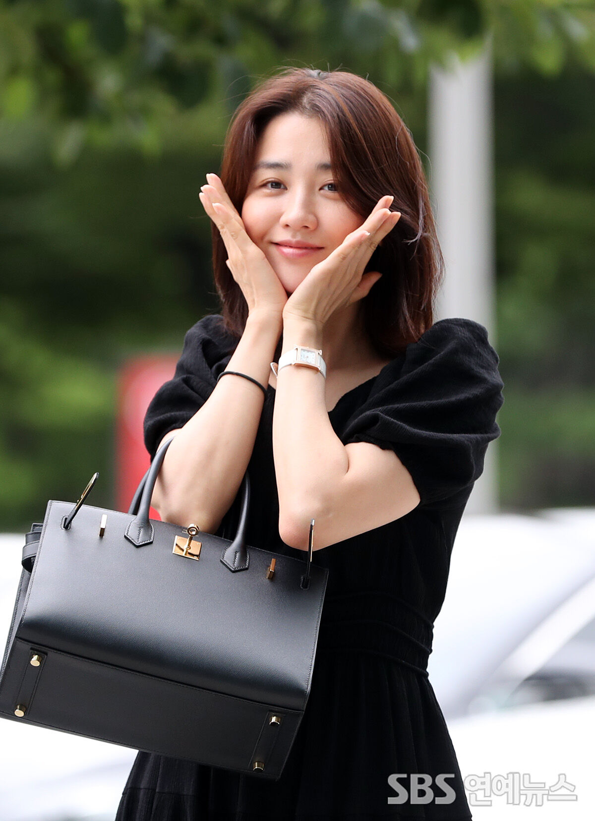 [E포토] 박하선, '처서에 만개한 꽃'