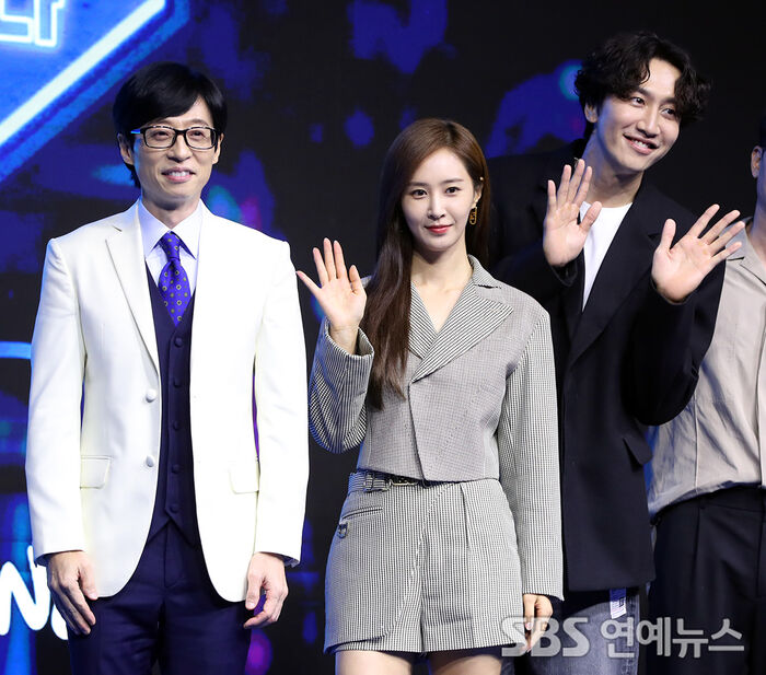 Yoo Jae-suk, Kwon Yuri and Lee Kwang-soo