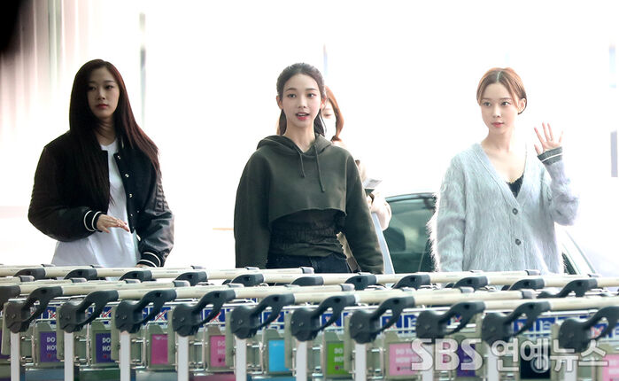 aespa at Incheon International Airport, Terminal 2