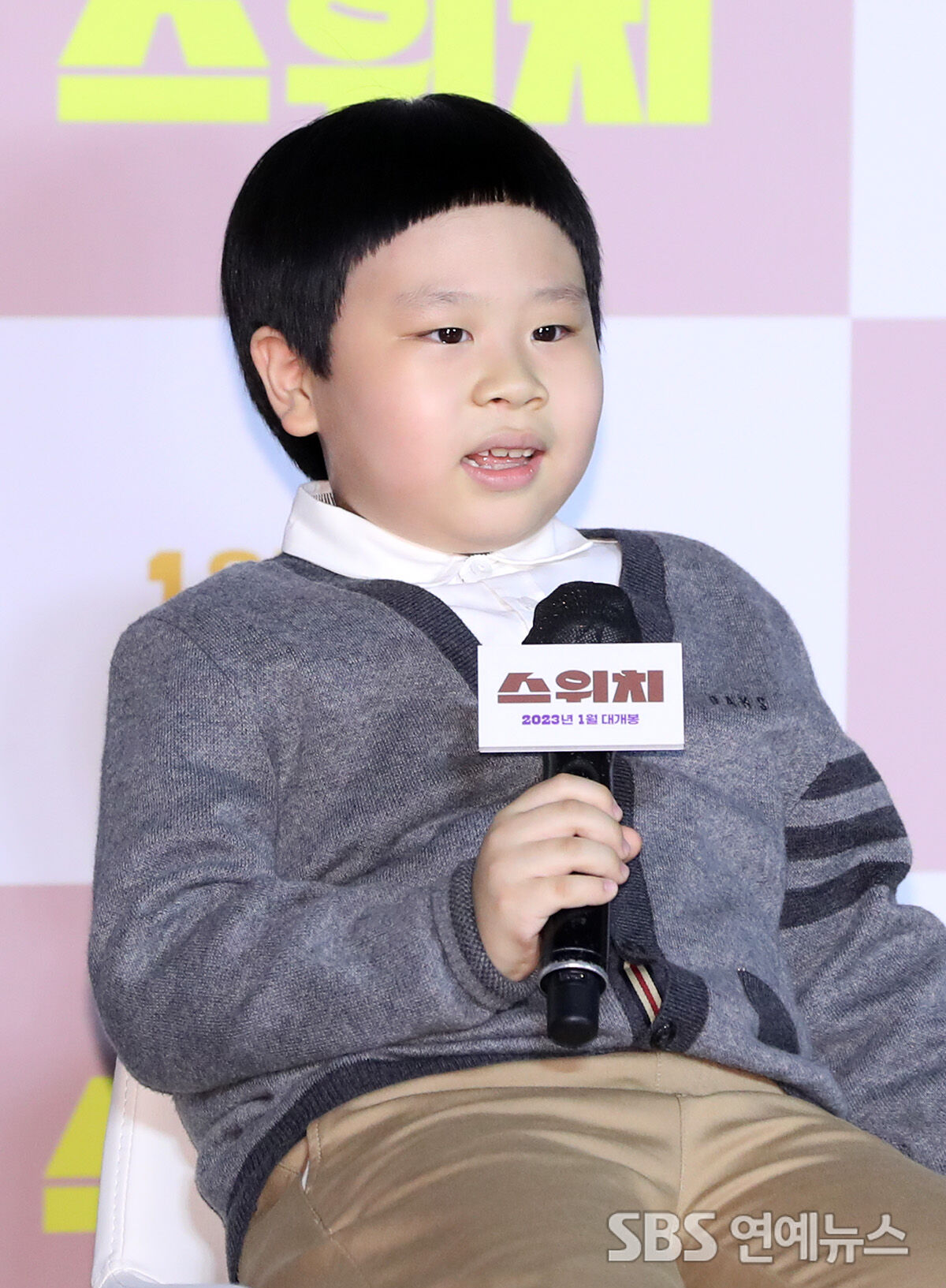 [E포토] 권상우, '영화 속 아들 김준과 함께'