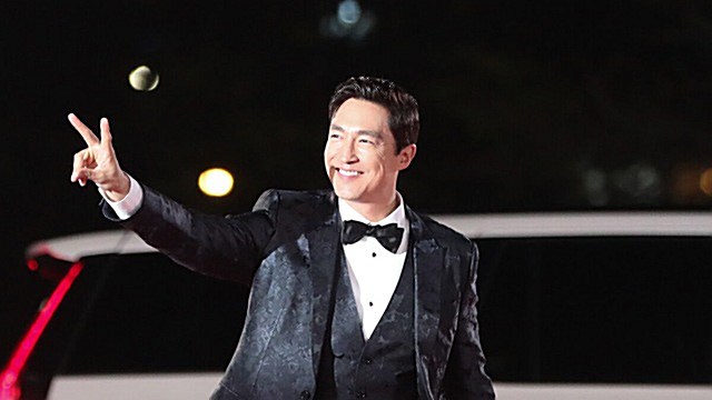 [E포토] 다니엘 헤니, '청룡 인기상의 주인공'