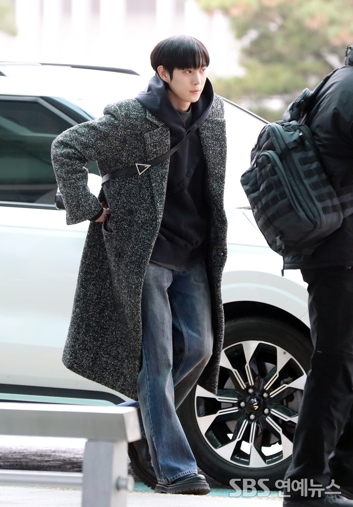 Kim Young-dae at Incheon International Airport