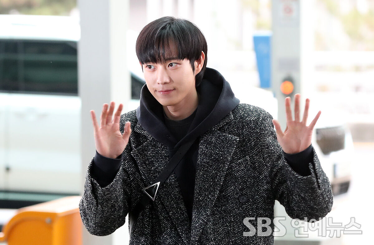 Kim Young-dae at Incheon International Airport