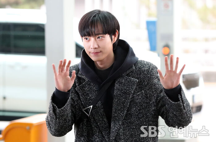 Kim Young-dae at Incheon International Airport