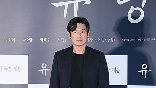 [E포토] 설경구, '유령, 믿고 보세요'