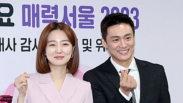 [E포토] 김소영-오상진, '아름다운 홍보 부부'