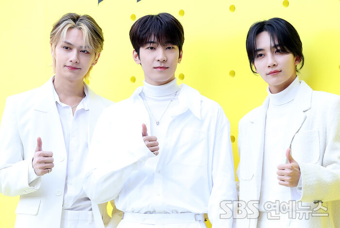 SEVENTEEN's Jun, Wonwoo and Jeonghan at a perfume brand event in Gangnam, Seoul