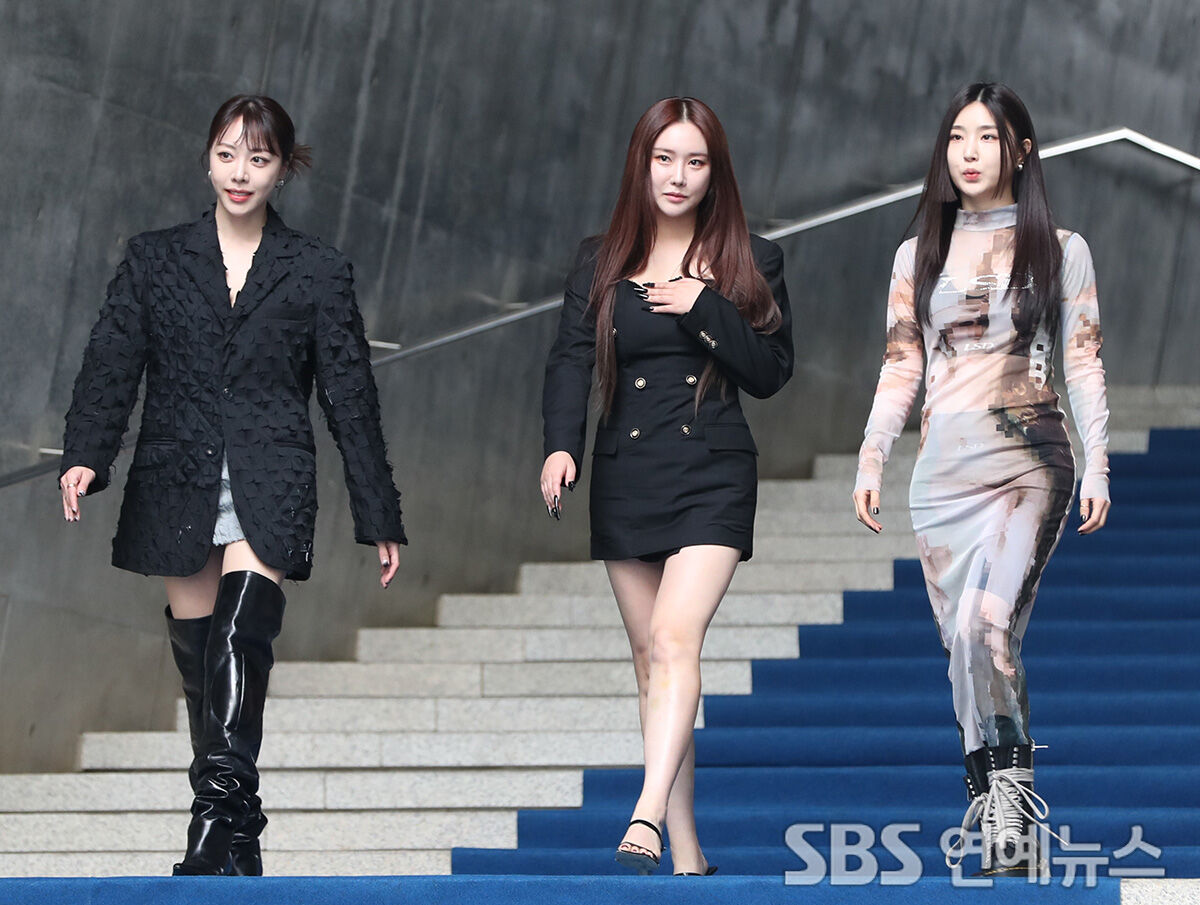 [E포토] 은지-민영-유나, '영원한 브레이브걸스'