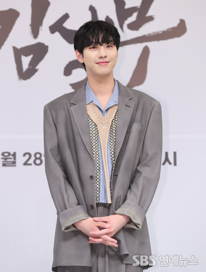 Ahn Hyo-seop at the Dr. Romantic 3 press conference in Seoul