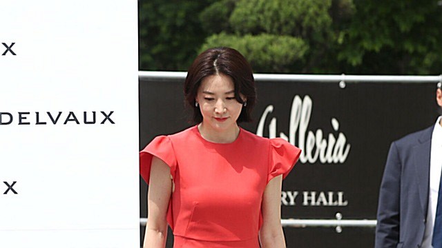 [E포토] 이영애, '명품관의 명품 미모'