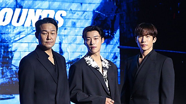 [E포토] 박성웅-우도환-이상이, '공기부터 카리스마 가득'