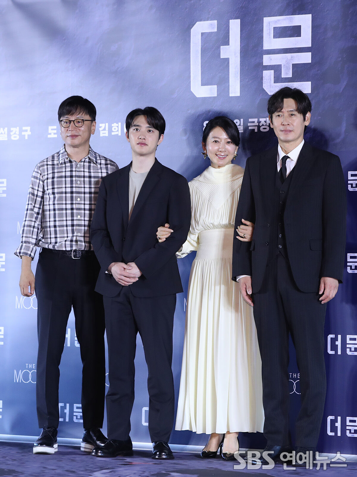 [E포토] 도경수-김희애-설경구, 영화 '더 문'의 주역들