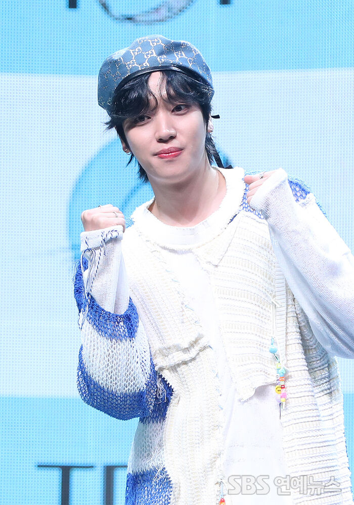 Niel of Teen Top at the TEEN TOP [4SHO] media showcase in Seoul