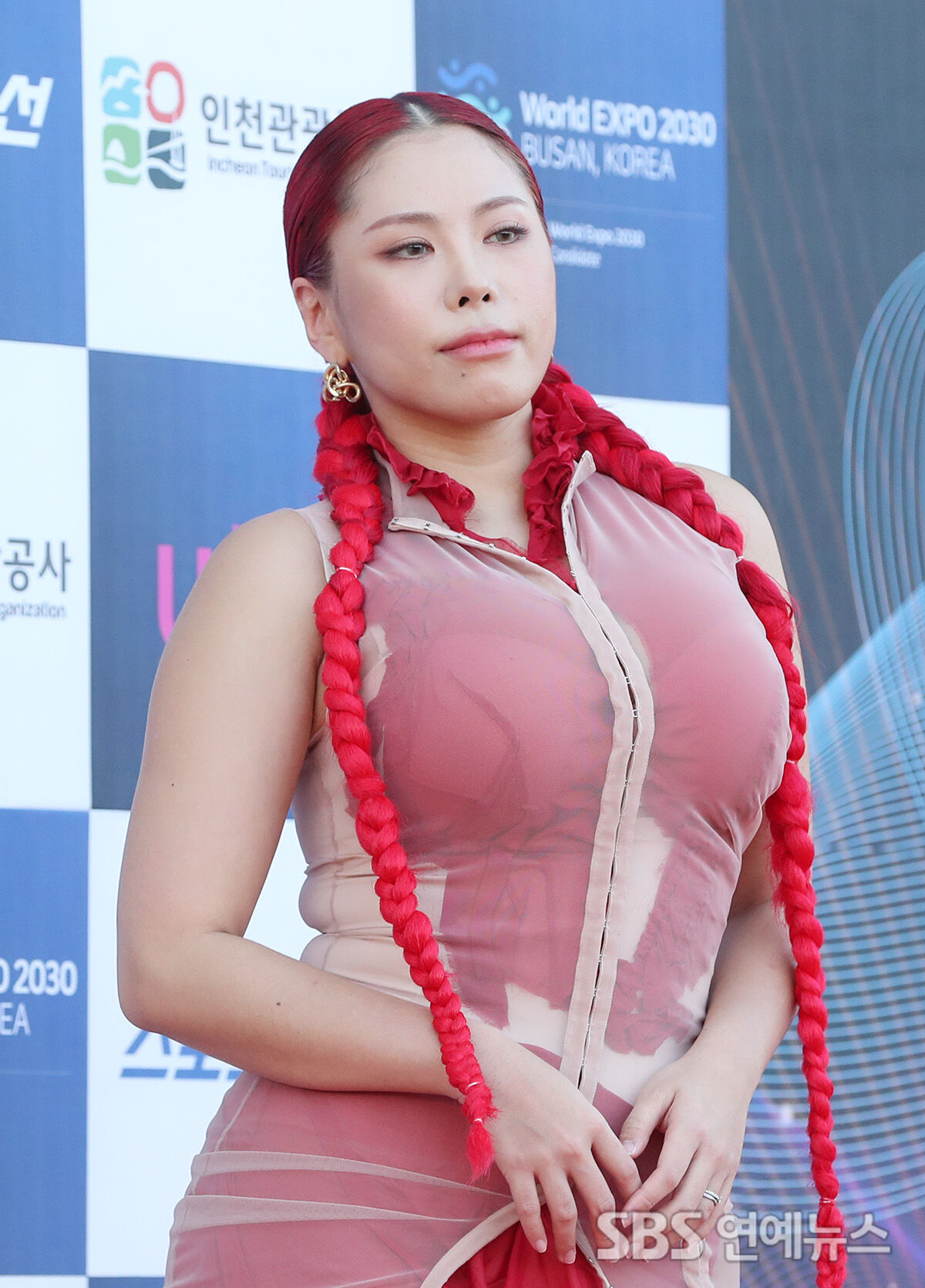 [E포토] 가비, '레드카펫에 보다 더 붉게'