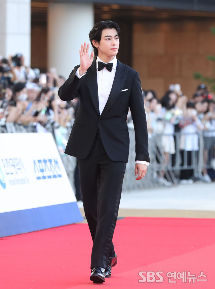 [Throwback] CHA EUNWOO Stuns on the Red Carpet