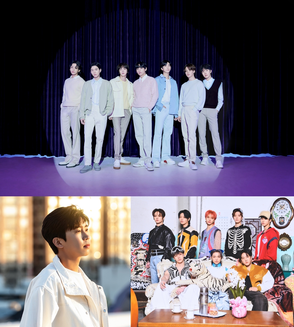 방탄소년단·임영웅·스트레이키즈, 뜨거운 팬덤 화력 속 'TMA 베스트 뮤직·여름' TOP3 등극