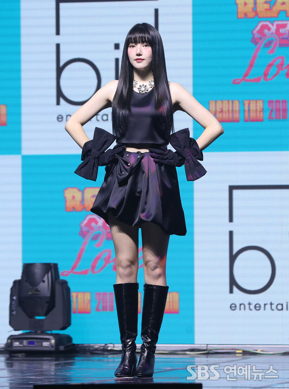 [E포토] 예린, '귀엽고 깜찍한 블랙 요정'