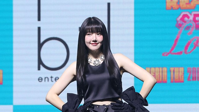 [E포토] 예린, '귀엽고 깜찍한 블랙 요정'