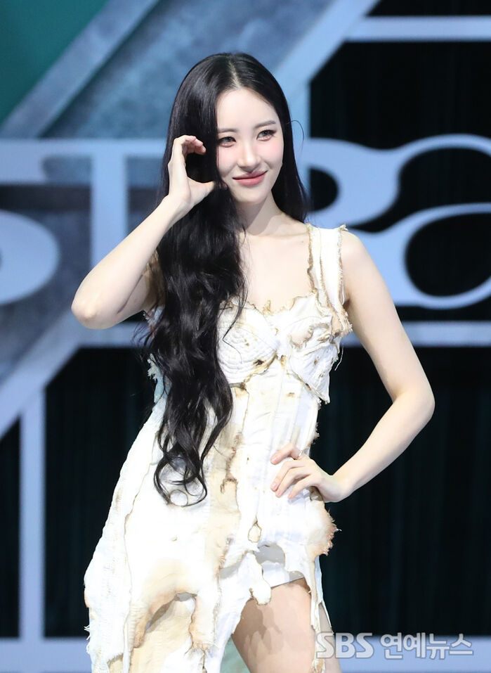 Sunmi at the 'Stranger' media showcase in Seoul