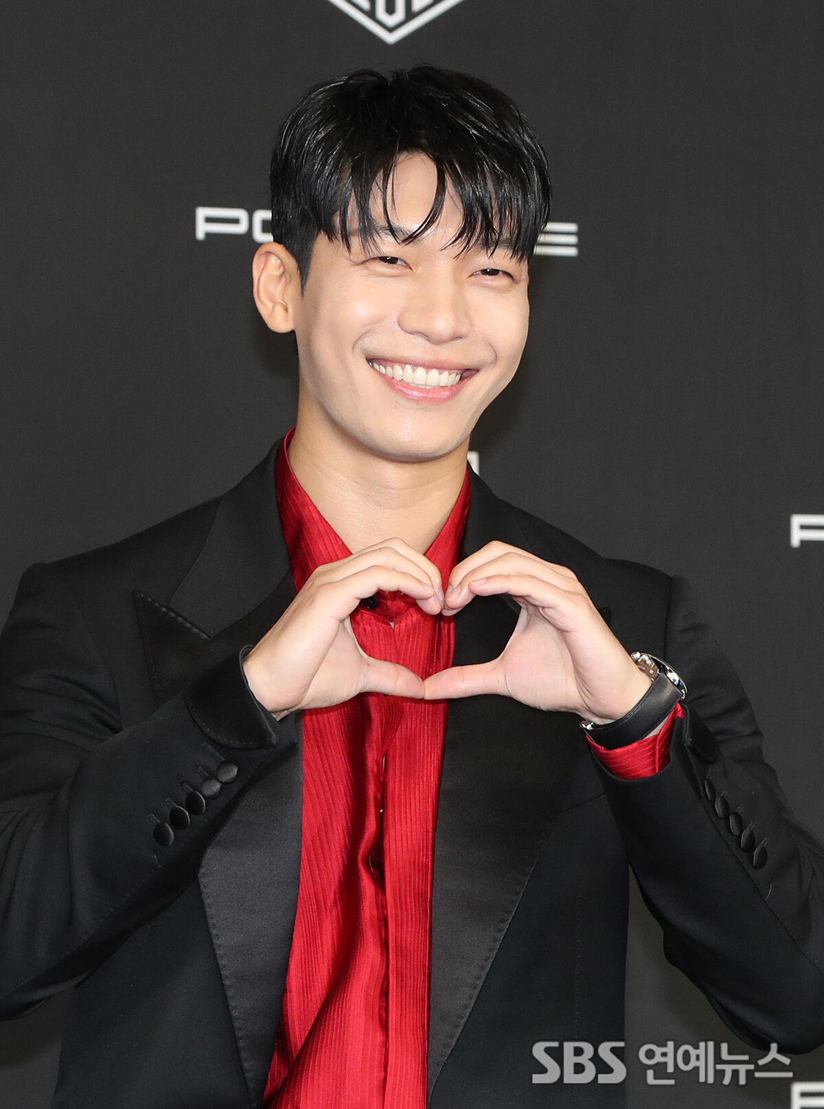 [E포토] 위하준, '빛나는 아우토반 미소'