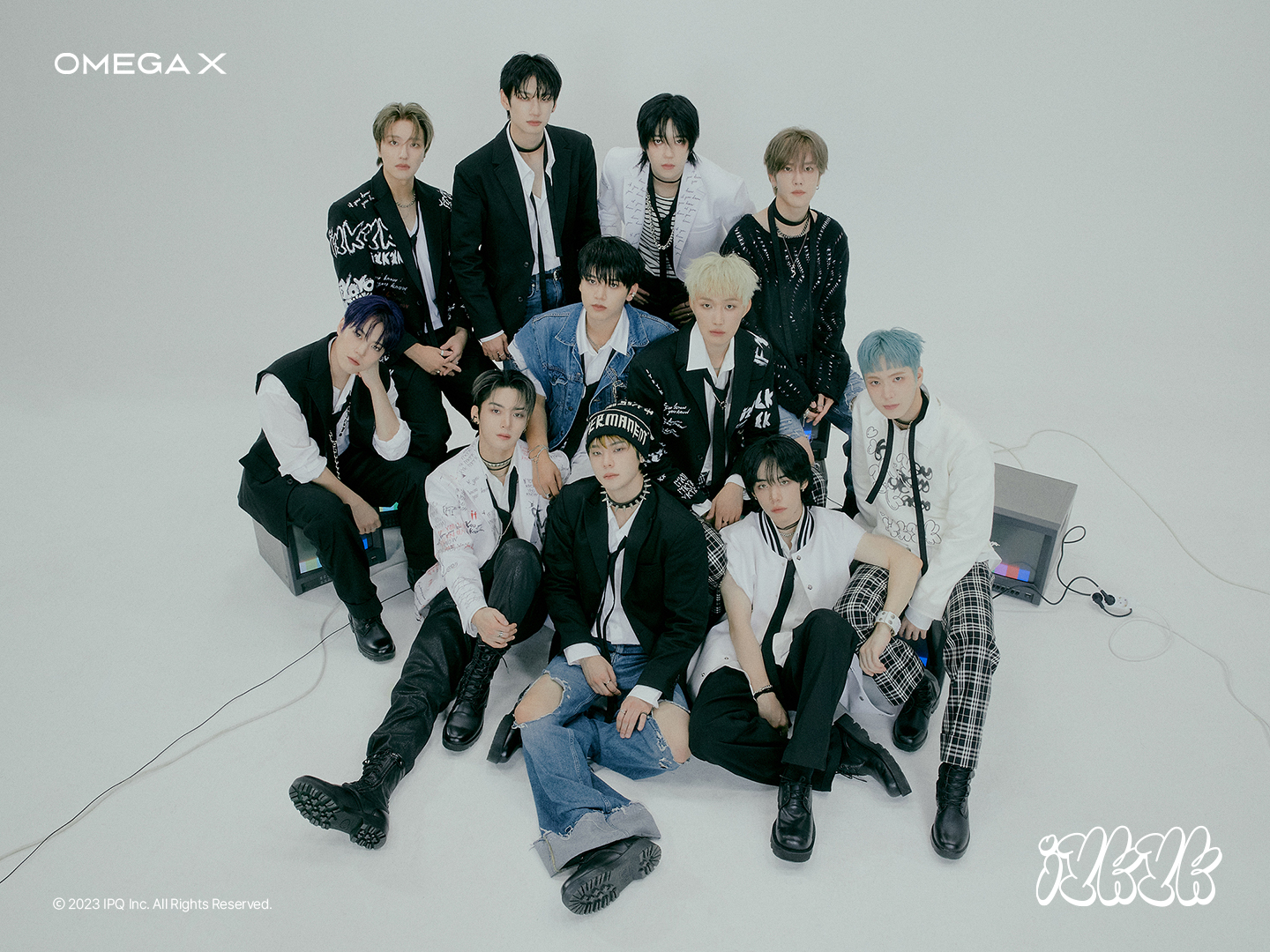 '11월 7일 컴백' 오메가엑스, 미니 3집 'iykyk' 첫 번째 콘셉트 포토 공개